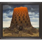 Jacek Yerka (b. 1952, Torun), Tower of Babel III, 1989.