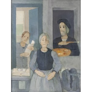 Kiejstut Bereźnicki (ur. 1935, Poznań), Postacie w szarościach II, 2006-08
