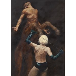 Daniel Pielucha (b. 1959, Wieluń), Temptation of St. Anthony