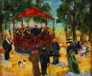 Witold Palka (1928 Dąbrówka Mała - 2013 Katowice), Concert in a gazebo, 2009