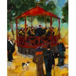 Witold Palka (1928 Dąbrówka Mała - 2013 Katowice), Concert in a gazebo, 2009