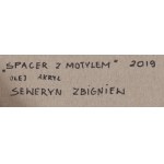Zbigniew Seweryn (ur. 1956), Spacer z motylem, 2019