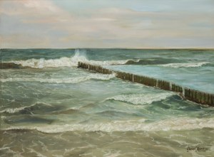 Dariusz Kaleta (b. 1960), Seascape, 1999