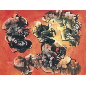 Lenica Alfred, COMPOSITION, 1960s.