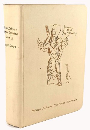 Collected Writings of CYPRYAN NORWID Volume A Part Two published in 1912.