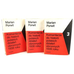 PORWIT- KOMENTARZE DO HISTORII POLSKICH DZIAŁAŃ OBRONNYCH 1939 roku