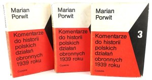 PORWIT-COMMENTS TO THE HISTORY OF POLAND'S DEFENSE ACTIONS 1939.