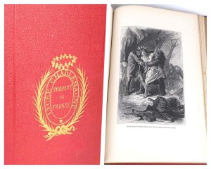 COOPER - THE LAST MOHICANIN/ LE DERNIER DES MOHICANS engravings by Andriolli