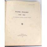 BANK POLSKI 1828-1928. Dla upamiętnienia stuletniego jubileuszu otwarcia. Warszawa 1928.