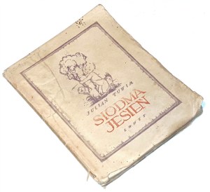 TUWIM- SIXTEEN YEARS edition 1922 with author's signature