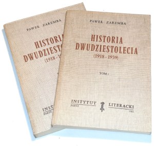 ZAREMBA - HISTORY OF THE TWENTIETH CENTURY volume 1-2