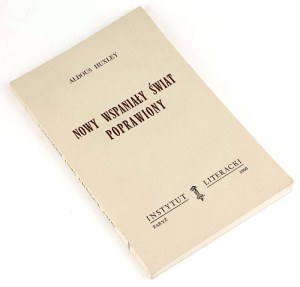 HUXLEY- THE NEW WORLD IMPROVED 1st ed.