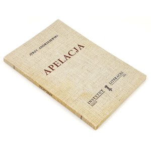 ANDRZEJEWSKI - APELACJA Paryż 1968
