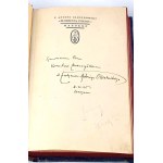 OSSENDOWSKI- PŁOMIENNA PÓŁNOC 1926 dedykacja Autora dla Kornela Makuszyńskiego