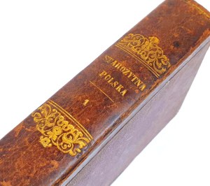 BALIŃSKI; LIPIŃSKI- STAROŻYTNA POLSKA t.1 1843 binding