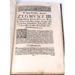 CONSTITUCIE SEYMU WALNEGO KORONNEGO, w Warszawie Roku MDCXXVI
