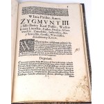 CONSTITUCIE SEYMU WALNEGO KORONNEGO, w Warszawie Roku MDCXX