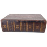 BOBROWSKI - SŁOWNIK ŁACIŃSKO-POLSKI Wilno 1822, skóra z epoki