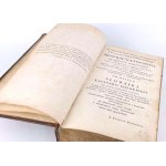 BOBROWSKI - SŁOWNIK ŁACIŃSKO-POLSKI Wilno 1822, skóra z epoki