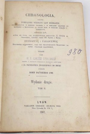 STEBELSKI - CHRONOLOGY 1867 White Ruthenia [Polotsk] KRESY