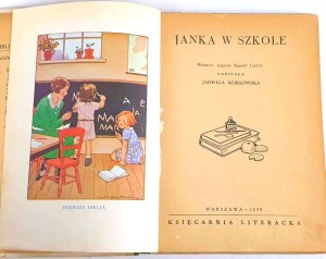 KORSOWSKA- JANKA IN SCHOOL 1939 edition.