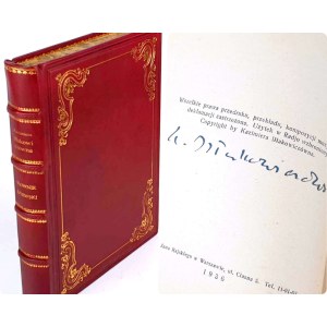 IŁŁAKOWICZÓWNA- SŁOWNIK LITEWSKI Poezje 1936 Autograf Autorki