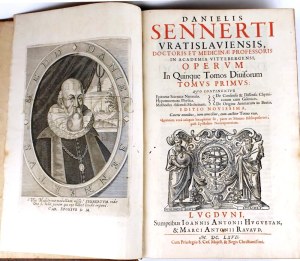 [MEDICINE] SENERET of WROCŁAW - OPERA OMNIA. Vol. 1-2 [in 1 vol.]. Published 1667, 1666