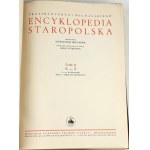 BRUCKNER- ENCYKLOPEDIA STAROPOLSKA oryginał TOM I-II [komplet]