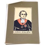 [STRYJEŃSKA ZOFIA]. PANTEON POLSKI. Wg rys. Z. Stryjeńskiej. Druk „Sérigraphie”. T. Wallich. Paryż 1954