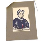 [STRYJEŃSKA ZOFIA]. PANTEON POLSKI. Wg rys. Z. Stryjeńskiej. Druk „Sérigraphie”. T. Wallich. Paryż 1954