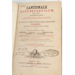 [ŚPIEWNIK KOŚCIELN] GRABSKI - CANTIONALE ECCLESIASTICUM Gniezno 1864
