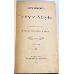 SIENKIEWICZ- LISTY Z AFRYKI t.1-2 wyd. 1893