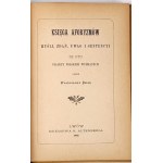 BEŁZA- KSIĘGA AFORYZMÓW 1888 bardzo ładny egzemplarz
