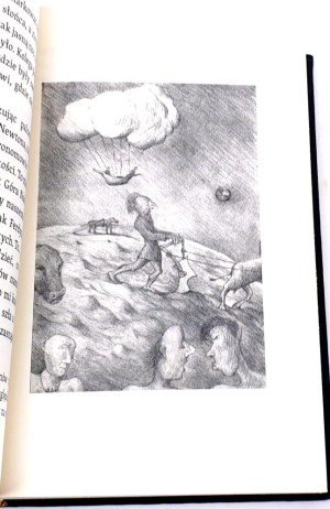 [GRABOWSKI Wojciech] HAIRS CRYING ON THE HEAD Polish fantasy novella. Piece by the author,, autograph.