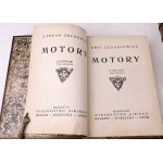 ZEGADŁOWICZ- MOTORY T.1-2 [komplet w 2 wol.] 1938. Książki ilustrowane śmiałymi grafikami Stefana Żechowskiego