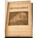 NAŁKOWSKA- MEDALIONY wyd.1, luksusowa skóra