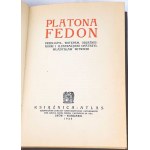 PLATON - FEDON 1925 ilustracje, egzemplarz numerowany, skóra