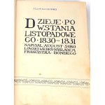 [POWSTANIA POLSKIE] SOKOŁOWSKI- DZIEJE POWSTANIA LISTOPADOWEGO 1830-1831