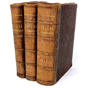 SIENKIEWICZ - RODZINA POŁANIECKICH t.1-3 (komplet) wydanie 1 z 1895r.