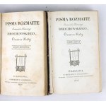 DMOCHOWSKI - PISMA ROZMAITE... tłomacza Iliady, cz. 1-2 [komplet], Warszawa 1826