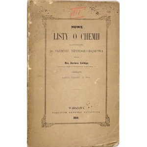 LIEBIG - NOWE LISTY O CHEMII