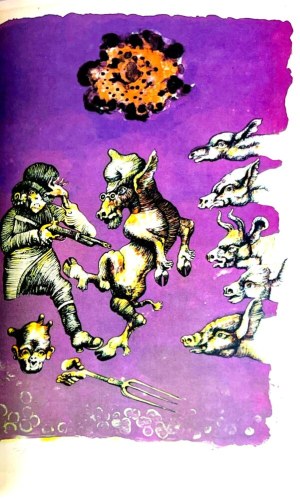 ORWELL- ANIMAL FARM illustrated by Lebenstein