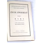 GUSTAWICZ, WYROBEK- ŻYCIE ZWIERZĄT T.1-5 [komplet w 5 wol.], ładny egzemplarz