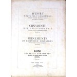 WZORY PRZEMYSŁU DOMOWEGO : WYROBY GLINIANE WŁOSCIAN NA RUSI (NACZYNIA Z KOSSOWA) wyd. 1882