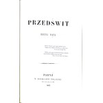 KRASIŃSKI- POEZYE. Zbiór paryskich wadań 1862-3