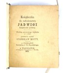 KSIĄŻECZKA DO NABOŻEŃSTWA JADWIGI wyd. 1875 pergamin z epoki