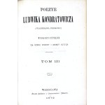 KONDRATOWICZ [SYROKOMLA]- POEZYE 10 wol. [komplet] 1872