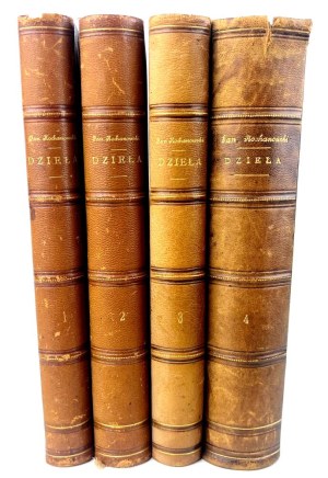 KOCHANOWSKI - DZIEŁA ALLKIE vol. I-IV [complete in 4 vols.] Monumental edition