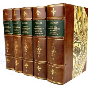 VASARI- LIVES of the most famous painters, sculptors and architects vol. I-IX in 5 volumes [complete].