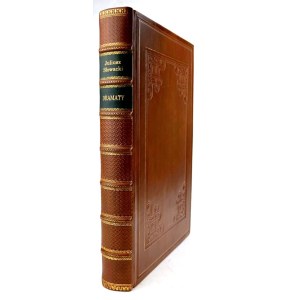SŁOWACKI - DRAMATY ilustr. Szancer 1952r., luksusowa skóra